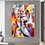 cheap Abstract Paintings-Large Abstract Art Painting on Canvas Hand-painted Original Colorful Canvas Wall Art Colourful Living room Painting on Canvas For Home Decor