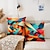 cheap Geometric Style-1PC Geometric Double Side Pillow Cover Soft Decorative Square Cushion Case Pillowcase for Bedroom Livingroom Sofa Couch Chair