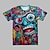 tanie chłopięce koszulki 3D-Karnawał Dla chłopców 3D Graficzny Kreskówki T-shirt Koszula Krótki rękaw Druk 3D Lato Aktywny Sport Moda Poliester Dzieci 3-12 lat Półgolf Na zewnątrz Codzienny Regularny