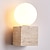 levne Nástěnná LED svítidla-vnitřní kreativní led vnitřní nástěnná svítidla obývací pokoj ložnice kamenné nástěnné světlo 85-265v