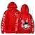 cheap Everyday Cosplay Anime Hoodies &amp; T-Shirts-One Piece Monkey D. Luffy Hoodie Cartoon Manga Anime Front Pocket Graphic For Couple&#039;s Men&#039;s Women&#039;s Adults&#039; Carnival Masquerade Hot Stamping Casual Daily