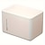 baratos Hardware do banheiro-1pc caixa de armazenamento de tecido do banheiro suporte de papel higiênico fixado na parede recipiente dispensador de tecido banheiro pendurado rack de armazenamento acessórios do banheiro
