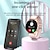 levne Chytré hodinky-KT60 Chytré hodinky 1.32 inch Inteligentní hodinky Bluetooth Krokoměr Záznamník hovorů Sledování aktivity Kompatibilní s Android iOS Dámské Muži Dlouhá životnost na nabití Hands free hovory Voděodolné