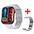 preiswerte Intelligente Armbänder-696 F58 Smartwatch 2.1 Zoll Smart-Armband 3G Bluetooth Schrittzähler Anruferinnerung Schlaf-Tracker Kompatibel mit Android iOS Herren Freisprechanlage Nachrichterinnerung IP 67 40mm Uhrengehäuse