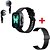 billige Smartarmbånd-696 D8 Smart Watch 2.01 inch Smart armbånd Smartwatch Bluetooth EKG + PPG Skridtæller Samtalepåmindelse Kompatibel med Android iOS Herre Handsfree opkald Beskedpåmindelse IP 67 42mm urkasse