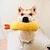 baratos Brinquedos para Cães-Brinquedo para cães em formato de camarão frito tempura brinquedo para mastigar resistente a mordidas para cães internos &amp; gatos