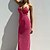 cheap Historical &amp; Vintage Costumes-Retro Vintage Sexy Y2K Hot Pink Dress Bodycorn Women&#039;s Masquerade Party Dress