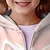 billige Pigens 3D-overtøj-piger 3d kat hættetrøje frakke overtøj pink langærmet efterår vinter aktiv sød streetwear polyester børn 3-12 år zip street daglig normal pasform
