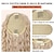 cheap Ponytails-Highlight Drawstring Ponytail Extension PT005 Isabella 26 Long Bohemia Curly Pony Tail Multi Layered Light Soft Clip in Hair Extensions Ponytail Natural Dark Blonde White Blonde Highlight