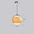 economico Luci a sospensione-illuminazione a sospensione, lampada a sospensione in doppio vetro, lampade a sospensione industriali per isola cucina, fattoria, bar, bagno, illuminazione a sospensione a soffitto della sala da