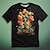 preiswerte 3D-T-Shirts für Jungen-Karnival Jungen 3D Totenkopf Motiv T-Shirt Hemd Kurzarm 3D-Druck Sommer Aktiv Sport Modisch Polyester kinderkleidung 3-12 Jahre Rundhalsausschnitt Outdoor Casual Täglich Regular Fit
