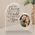 levne Svatební dekorace-foto personalizovaná akrylová srdeční plaketa - dárek k výročí matek pro pár - dárek pro něj dárek pro ni moje oblíbené místo pár 10*10cm(3,9*3,9“)