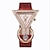 abordables Relojes de Cuarzo-5 unids/set reloj de pulsera analógico de estrella vintage de cuarzo con diamantes de imitación de lujo para mujer &amp; conjunto de joyas, regalo para mamá ella
