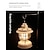 cheap Flashlights &amp; Camping Lights-Retro Horse Lantern Outdoor Camping Lamp Dimmable USB Portable Lamp LED Incandescent Bulb Lantern