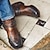 Χαμηλού Κόστους Καουμπόη και δυτικές μπότες-Ανδρικά Μπότες Μπότες καουμπόι δυτικές Μπότες Μοτοσυκλετιστή Ρετρό Περπάτημα Καθημερινό Καθημερινά PU Άνετο Μποτίνια Μοκασίνια Μαύρο Καφετί Ανοικτό Σκούρο καφέ Άνοιξη Φθινόπωρο