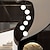 tanie Design sputnikowy-żyrandol na klatkę schodową 3/6/9 lekki wysoki sufit nowoczesny led szkło okrągły żyrandol w stylu skandynawskim długi żyrandol biały salon restauracja korytarz hotelowy schody wejściowe
