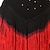 Χαμηλού Κόστους Καλλιτεχνικό πατινάζ-Φόρεμα για φιγούρες πατινάζ Γυναικεία Κοριτσίστικα Patinaj Φορέματα Μαύρο Φούντες Άνοιγμα πίσω Δίχτυ Υψηλή Ελαστικότητα Εκπαίδευση Ανταγωνισμός Ενδυμασία πατινάζ Κλασσικά Μακρυμάνικο