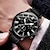 abordables Relojes de Cuarzo-1 reloj de cuarzo redondo de aleación para hombre. &amp; 1 pulsera para hombre.