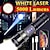 levne taktické svítilny-bílá laserová super výkonná baterka 5000lm typ-c dobíjecí svítilna vysoce výkonná led baterka taktická svítilna