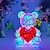 Χαμηλού Κόστους Ημέρα του Αγίου Βαλεντίνου για τον Αγαπημένο-δώρα για την ημέρα της γυναίκας πανέμορφο λαμπερό led αρκουδάκι που κρατά μια ροζ καρδιά, δώρα για πάντα για επέτειο και γενέθλια 10 ιντσών φωτισμό διάθεσης γαλαξιακό φωτιστικό - με καθαρό κουτί