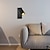 billige LED-væglys-væglampe justerbar sengegavl tekniske læsespots, forsænket trykkontakt væglamper hotel seng side dekorative væg lampetter spotlight, e27 lampefatning