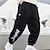 abordables Bas-Pantalons Pantalon Enfants Garçon Poche Lettre Flexible Confort Pantalon Ecole Mode Frais Noir Vert Véronèse Marron Taille moyenne