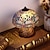Недорогие Настольные лампы-Настольная лампа в виде стрекозы, ночник ручной работы из смолы, имитация витражной настольной лампы
