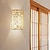 cheap Wall Sconces-Modern Wall Sconces Rattan Wall Sconce Indoor Wall Lamp Farmhouse Wall Light for Living Room Dining Room Study Bedroom Bathroom Stairs