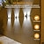 olcso Kültéri falilámpák-2db napelemes kültéri fali lámpa barkácsillesztés mosófali lámpa vízálló kerti fény karácsonyi parti nyaraló villa veranda udvar kerítés dekor világítás