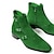 baratos Botas para Homem-Homens Botas Retro Sapatos formais Sapatos de vestir Caminhada Clássico Formais Diário Couro Ecológico Quente Aumentar a Altura Absorção de choque Botas / Botins Fivela Verde Tropa Azul Outono Inverno