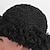 abordables Perruques de déguisement-Perruque Synthétique Bouclé Avec Frange Fabriqué à la machine Perruque Court Noir naturel #1B Cheveux Synthétiques Homme Cosplay Doux Soirée Noir