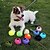 preiswerte Hundespielsachen-Kugel Kau-Spielzeug Interaktives Spielzeug mit Langlebig Haustierübung für Hunde Katzen Innen Draussen Haustier spielen