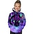 cheap Girl&#039;s 3D Hoodies&amp;Sweatshirts-Back to School Girls&#039; 3D Dinosaur Hoodie Long Sleeve 3D Print Spring Fall Winter Active Basic Polyester Kids 3-12 Years School Outdoor Daily