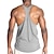 billiga T-shirts med 3D-tryck till herrar-gym warriors grafisk väst för herr svart och vit linne 3d-skjorta för sommar bomull herrundertröja racer rygg bokstavshals sport dagliga ärmlösa kläder