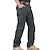 preiswerte Aktive Herrenhose-Herren Cargohosen Wanderhose Wanderhosen Taktische Hosen Sommer Außen Wasserdicht Atmungsaktiv Rasche Trocknung Multi Pocket Unten 9 Taschen schwarz Armeegrün Jagd Angeln Klettern S M L XL XXL