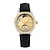 お買い得  機械式腕時計-レディース腕時計発光スケルトン機械式時計女性男性ムーンフェイズラインストーンアナログレザー自動腕時計ユニセックス