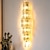 levne Křišťálová nástěnná svítidla-moderní vnitřní křišťálové nástěnné svítidlo 100cm nástěnné svítidlo pro obývací pokoj, ložnici, jídelnu, lobby, hotel, kavárnu &amp; domovní dekorace