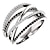 Χαμηλού Κόστους Δαχτυλίδι ζευγαριού-Δαχτυλίδια Ζευγαριού Γάμου Φαντασία Μαύρο Λευκό Κράμα Κρεμαστό Κομψό χαριτωμένο στυλ Στυλάτο