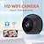 Χαμηλού Κόστους Κάμερες Εσωτερικού Δικτύου IP-2023 νέα wk12 μίνι κάμερα wifi νυχτερινή όραση μικρές μυστικές κάμερες με κίνηση hd ασύρματη κάμερα ασφαλείας