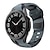 billiga Samsung klockarmband-Klockarmband för Samsung Galaxy Watch 6/5/4 40/44mm, Galaxy Watch 5 Pro 45mm, Galaxy Watch 4/6 Classic 42/46/43/47mm, Watch 3, Active 2, Gear S2 Silikon Ersättning Rem Vattentät Justerbar
