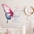 Χαμηλού Κόστους Αυτοκόλλητα-αυτοκόλλητο τοίχου πεταλούδα αγγλικά για την ημέρα του Αγίου Βαλεντίνου σπίτι υπνοδωμάτιο διακόσμηση τοίχου σαλονιού αδιάβροχο αυτοκόλλητο αυτοκόλλητο χάρτινο αυτοκόλλητο τοίχου
