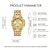 זול שעוני קוורץ-2 יח&#039;\סט, שעון קוורץ עסקי ספורט אופנה לגברים &amp; צמיד נירוסטה, סט מתנה לגברים