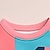 billige jentegensere og gensere i 3d-jentegenser 3d-farge genser rosa langermet 3d-print vår høst mote streetwear bedårende polyester barn 3-12 år rund hals utendørs casual daglig normal passform