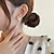 cheap Earrings-Women&#039;s Stud Earrings Vintage Style Bowknot Elegant Cute Stylish Luxury Sweet Earrings Jewelry White For Carnival Wedding Party 1 Pair