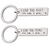 cheap Valentine&#039;s Day for Lover-I Love You More The End &#039;s Stainless Steel Keychain Valentine&#039;s Day