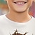 baratos Animais 3D do Menino-Para Meninos 3D Leão Girafa Lobo Camiseta Camisas Manga Curta Impressão 3D Verão Ativo Esportes Moda Infantil 3-12 anos Gola Redonda Ao ar livre Casual Diário Normal
