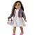Недорогие Аксессуары для кукол-18 дюймов, даже сезон, платье для американских девочек, пеленальная кукла, комплект для американских девочек 45 см, подходящее платье