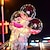 Недорогие Декоративные огни-Бенедикт светодиодный светящийся воздушный шар букет роз 1 комплект для женщин подруга жена юбилей вечеринка светодиодный светящийся воздушный шар букет роз для женщин подруга жена юбилей фестиваль