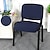 cheap Dining Chair Cover-Stretch Chair Slipcover Covers Black Elacstic Seat Cover With Backrest Cover for Guest Reception Arm Chair or Computer Office Rotating