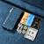 זול מארז סמסונג-טלפון מגן עבור סמסונג גלקסי Z Fold 5 Z Fold 4 Z Fold 3 כיסוי אחורי מארז כרטיס ארנק עם Magsafe עם מעמד מגנטי רוכסן רטרו TPU עור PU
